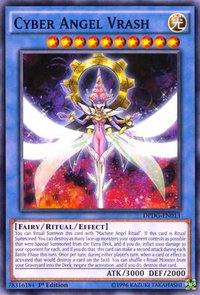 Cyber Angel Vrash - Duelist Pack: Dimensional Guardians (DPDG) #DPDG-EN013 - Common / Short Print YuGiOh Trading Card