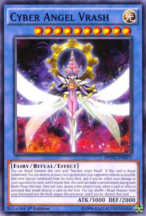 Cyber Angel Vrash - Duelist Pack: Dimensional Guardians YuGiOh trading card