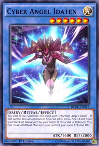 Cyber Angel Idaten - Duelist Pack: Dimensional Guardians (DPDG) #DPDG-EN016 - Common / Short Print YuGiOh Trading Card