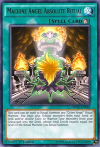 Machine Angel Absolute Ritual - Duelist Pack: Dimensional Guardians (DPDG) #DPDG-EN018 - Rare YuGiOh Trading Card