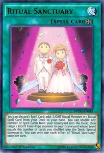 Ritual Sanctuary - Duelist Pack: Dimensional Guardians (DPDG) #DPDG-EN019 - Ultra Rare YuGiOh Trading Card