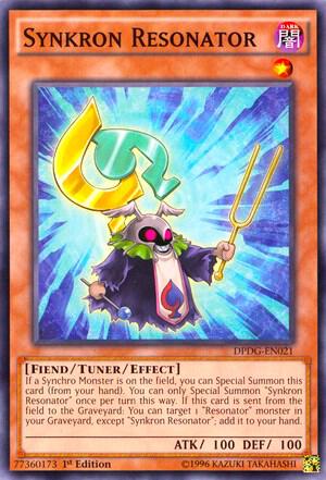 Synkron Resonator - Duelist Pack: Dimensional Guardians YuGiOh trading card