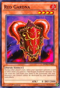 Red Gardna - Duelist Pack: Dimensional Guardians (DPDG) #DPDG-EN026 - Common / Short Print YuGiOh Trading Card