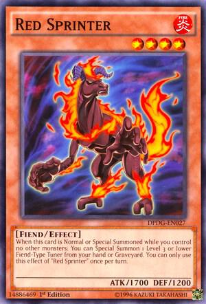 Red Sprinter - Duelist Pack: Dimensional Guardians YuGiOh trading card