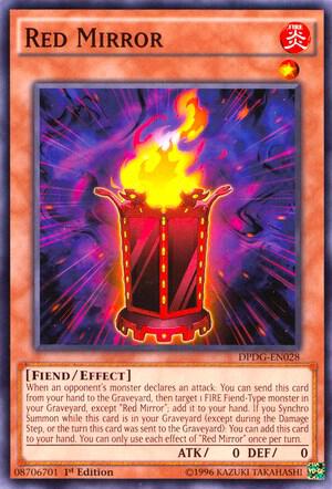 Red Mirror trading card from Duelist Pack: Dimensional Guardians Red Mirror - Duelist Pack: Dimensional Guardians YuGiOh trading card