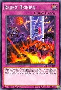 Reject Reborn - Duelist Pack: Dimensional Guardians (DPDG) #DPDG-EN033 - Common / Short Print YuGiOh Trading Card