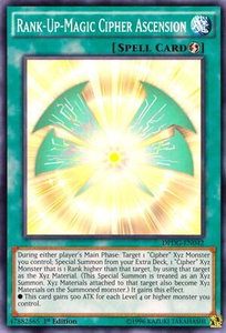 Rank-Up-Magic Cipher Ascension - Duelist Pack: Dimensional Guardians (DPDG) #DPDG-EN042 - Common / Short Print YuGiOh Trading Card