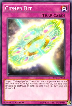 Cipher Bit trading card from Duelist Pack: Dimensional Guardians Cipher Bit - Duelist Pack: Dimensional Guardians YuGiOh trading card