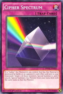 Cipher Spectrum - Duelist Pack: Dimensional Guardians (DPDG) #DPDG-EN045 - Common / Short Print YuGiOh Trading Card
