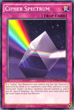 Cipher Spectrum - Duelist Pack: Dimensional Guardians YuGiOh trading card