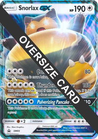 Snorlax GX - SM05 - Jumbo Cards (PR) #SM05 - Promo Pokémon Trading Card