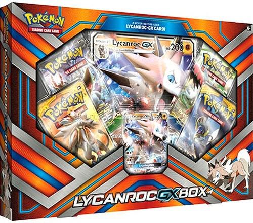 Lycanroc GX Box - SM Base Set Pokémon trading card