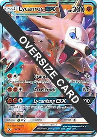 Lycanroc GX - SM14 - Jumbo Cards (PR) #SM14 - Promo Pokémon Trading Card