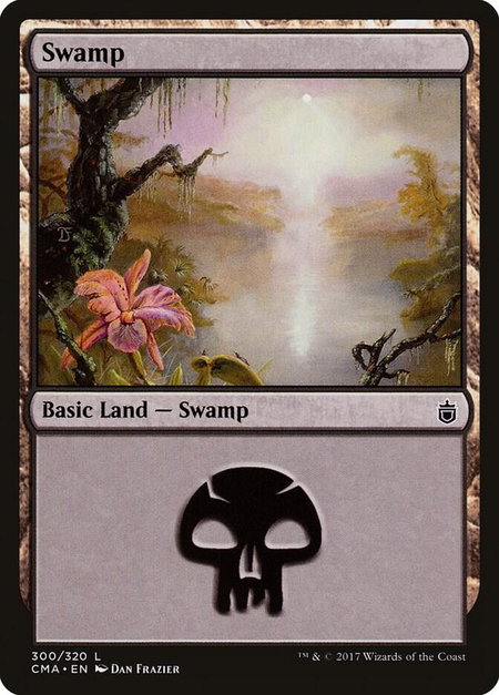 Swamp (300) - Commander Anthology Magic: The Gathering trading card