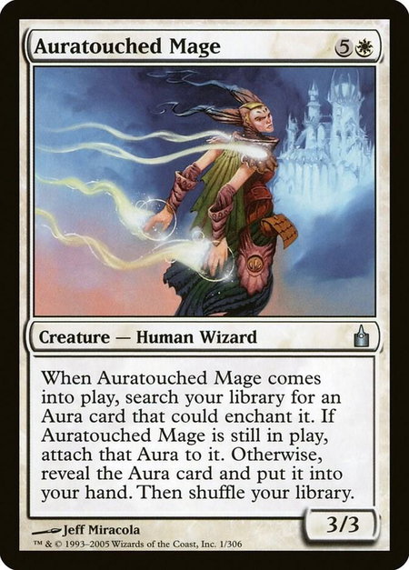 Auratouched Mage - Ravnica: City of Guilds Magic: The Gathering trading card