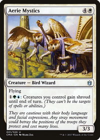 Aerie Mystics - Commander Anthology (CMA) #1 - Uncommon Magic: The Gathering Trading Card