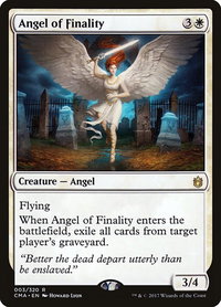 Angel of Finality - Commander Anthology (CMA) #3 - Rare Magic: The Gathering Trading Card