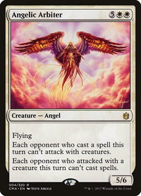 Angelic Arbiter - Commander Anthology (CMA) #4 - Rare Magic: The Gathering Trading Card