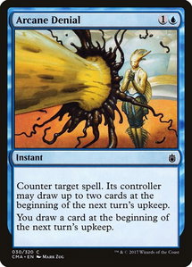 Arcane Denial - Commander Anthology (CMA) #30 - Common Magic: The Gathering Trading Card