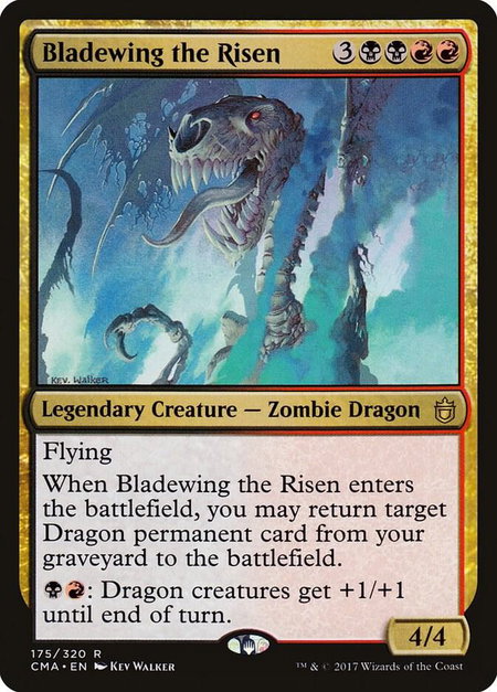 Bladewing the Risen - Commander Anthology Magic: The Gathering trading card