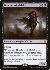 Butcher of Malakir - Commander Anthology (CMA) #50 - Rare Magic: The Gathering Trading Card