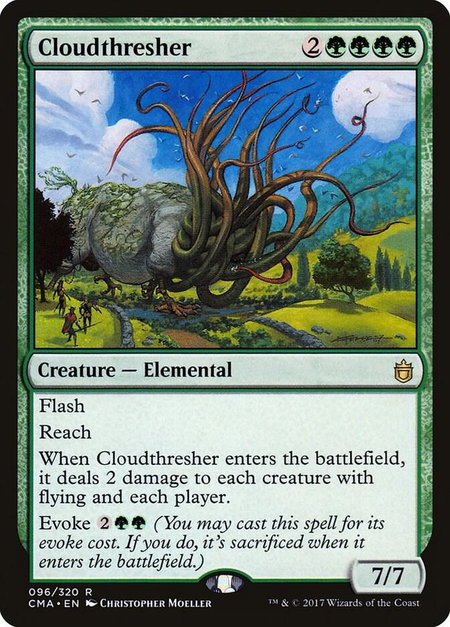Cloudthresher trading card from Commander Anthology Cloudthresher - Commander Anthology Magic: The Gathering trading card