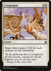 Congregate - Commander Anthology (CMA) #7 - Common Magic: The Gathering Trading Card