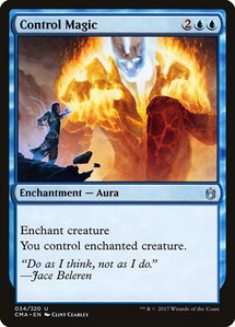 Control Magic - Commander Anthology (CMA) #34 - Uncommon Magic: The Gathering Trading Card