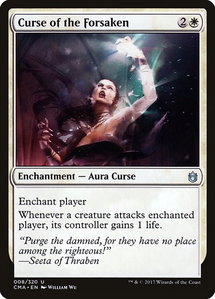 Curse of the Forsaken - Commander Anthology (CMA) #8 - Uncommon Magic: The Gathering Trading Card