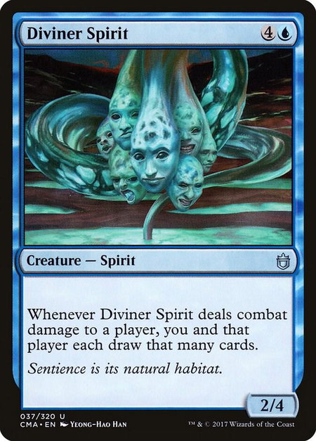 Diviner Spirit - Commander Anthology Magic: The Gathering trading card
