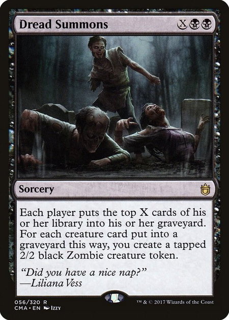 Dread Summons - Commander Anthology Magic: The Gathering trading card
