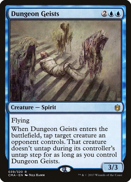 Dungeon Geists trading card from Commander Anthology Dungeon Geists - Commander Anthology Magic: The Gathering trading card