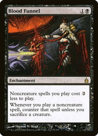 Blood Funnel - Ravnica: City of Guilds (RAV) #77 - Rare Magic: The Gathering Trading Card