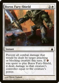 Boros Fury-Shield - Ravnica: City of Guilds (RAV) #5 - Common Magic: The Gathering Trading Card