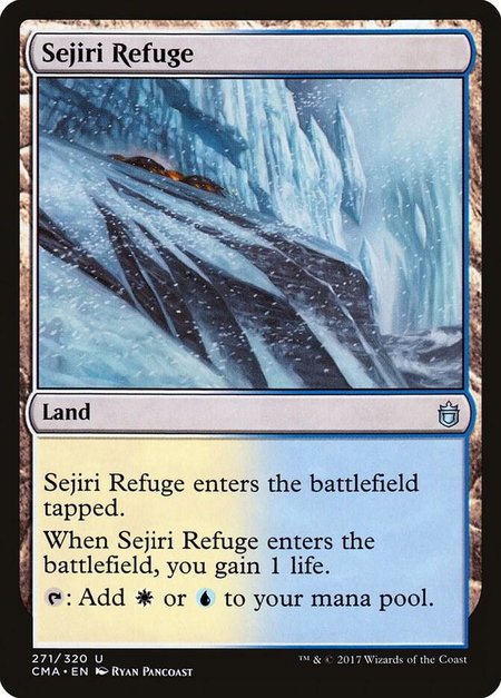 Sejiri Refuge - Commander Anthology Magic: The Gathering trading card