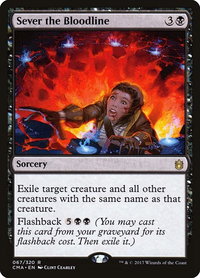 Sever the Bloodline - Commander Anthology (CMA) #67 - Rare Magic: The Gathering Trading Card