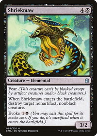Shriekmaw - Commander Anthology (CMA) #68 - Uncommon Magic: The Gathering Trading Card