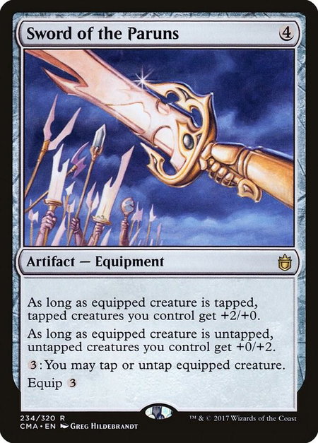 Sword of the Paruns - Commander Anthology Magic: The Gathering trading card