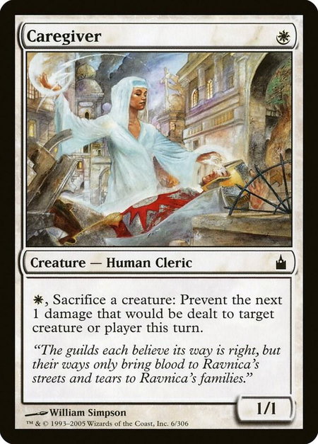 Caregiver - Ravnica: City of Guilds Magic: The Gathering trading card