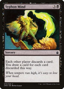Syphon Mind - Commander Anthology (CMA) #70 - Common Magic: The Gathering Trading Card