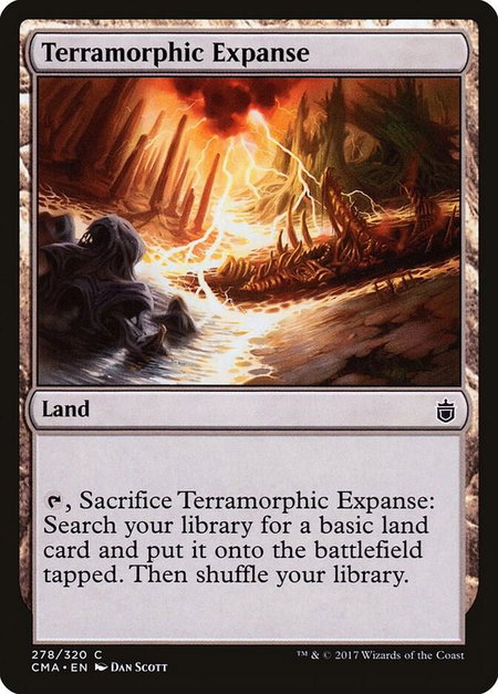 Terramorphic Expanse - Commander Anthology Magic: The Gathering trading card