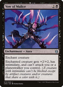 Vow of Malice - Commander Anthology (CMA) #73 - Uncommon Magic: The Gathering Trading Card