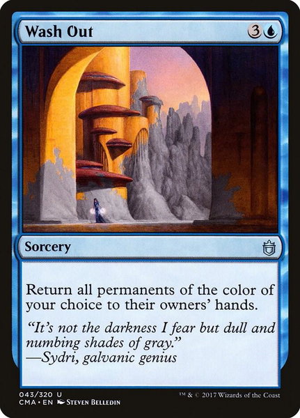 Wash Out trading card from Commander Anthology Wash Out - Commander Anthology Magic: The Gathering trading card