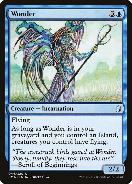 Wonder - Commander Anthology Magic: The Gathering trading card