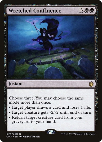 Wretched Confluence - Commander Anthology Magic: The Gathering trading card
