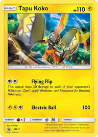 Tapu Koko - SM31 - SM Promos (SMP) #SM31 - Promo Pokémon Trading Card