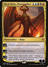 Nicol Bolas, Planeswalker - Archenemy: Nicol Bolas (AC2) #85 - Mythic Magic: The Gathering Trading Card
