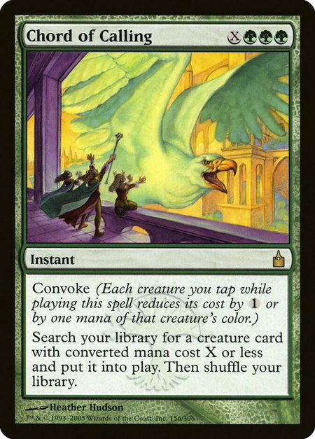 Chord of Calling - Ravnica: City of Guilds Magic: The Gathering trading card