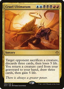 Cruel Ultimatum - Archenemy: Nicol Bolas (AC2) #82 - Rare Magic: The Gathering Trading Card