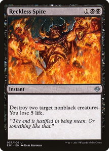 Reckless Spite - Archenemy: Nicol Bolas (AC2) #37 - Uncommon Magic: The Gathering Trading Card